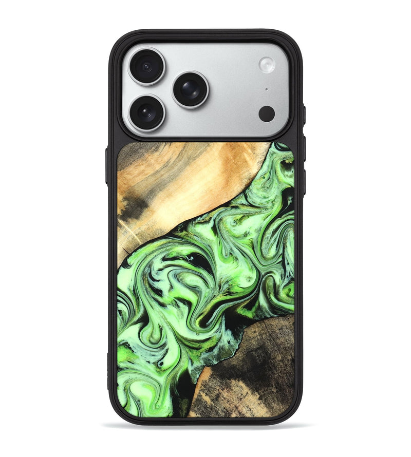 iPhone 18 Pro Max Wood Phone Case - Misty (Neon, 831734)