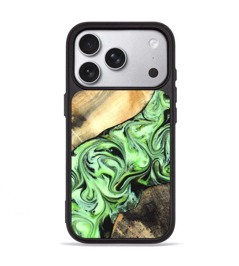 iPhone 18 Pro Wood Phone Case - Misty (Neon, 831734)