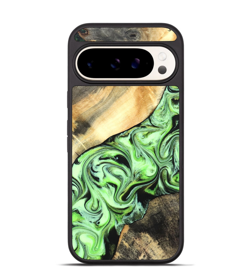 Pixel 9 Pro Wood Phone Case - Misty (Neon, 831734)