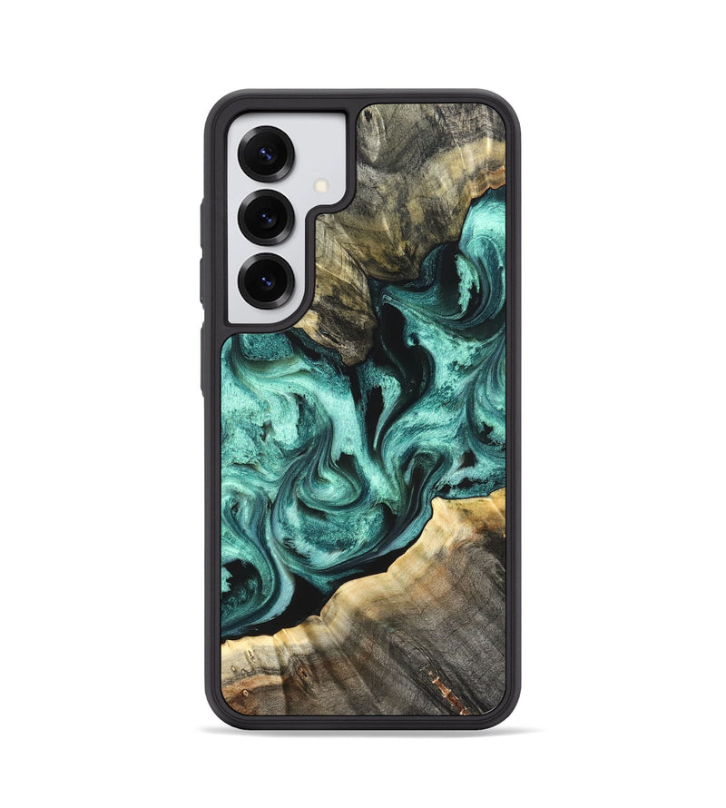 Galaxy S25 Wood Phone Case - Marely (Green, 831735)