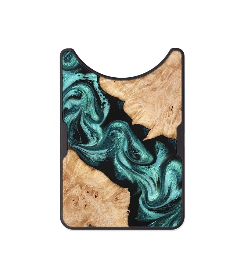 Alloy Wood Wallet - Fate (Green, 831737)