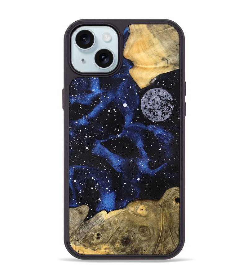 iPhone 15 Plus Wood Phone Case - Zainab (Cosmos, 831740)