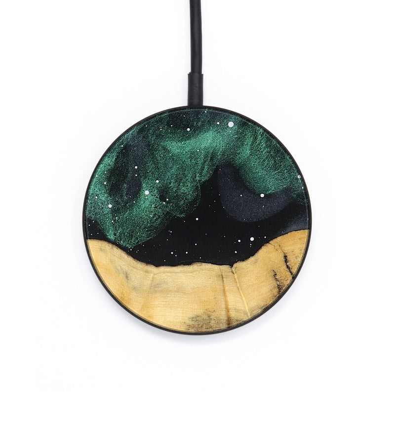 Circle Wood Wireless Charger - Haylee (Cosmos, 831744)