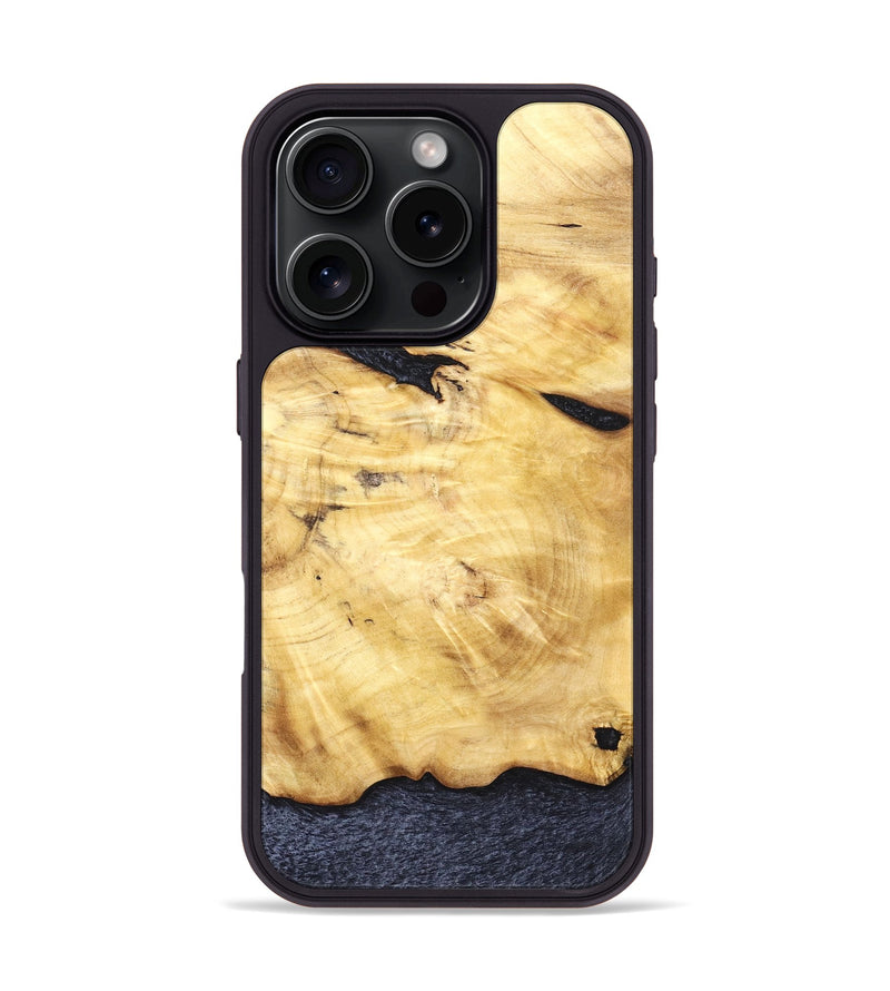 iPhone 16 Pro Wood Phone Case - Braxton (Wood Burl, 831749)