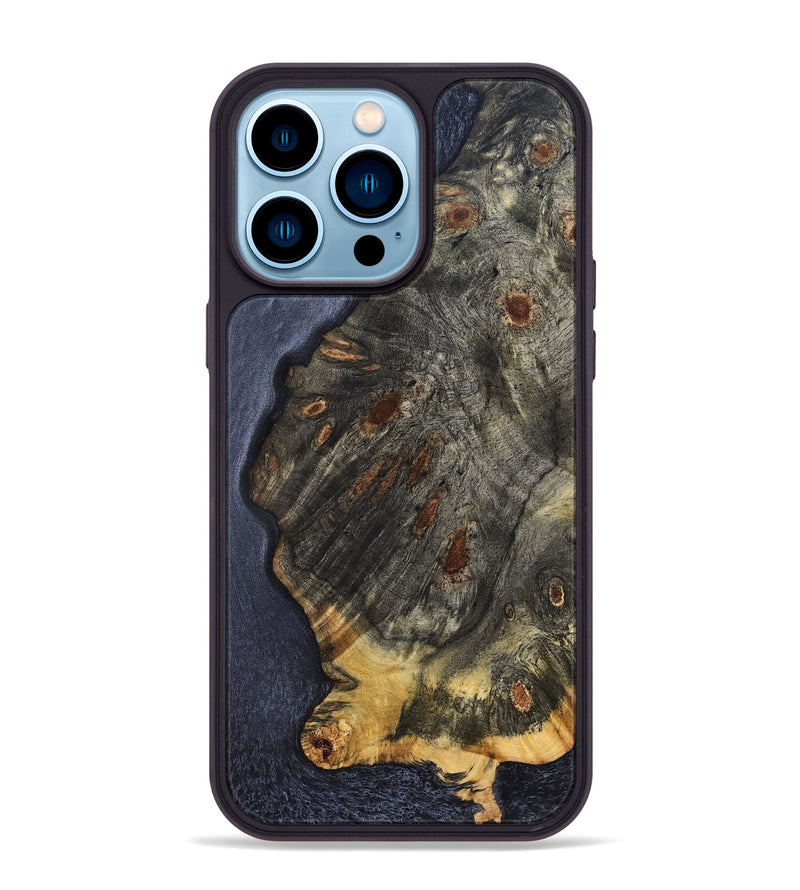 iPhone 14 Pro Max Wood Phone Case - Nori (Wood Burl, 831750)