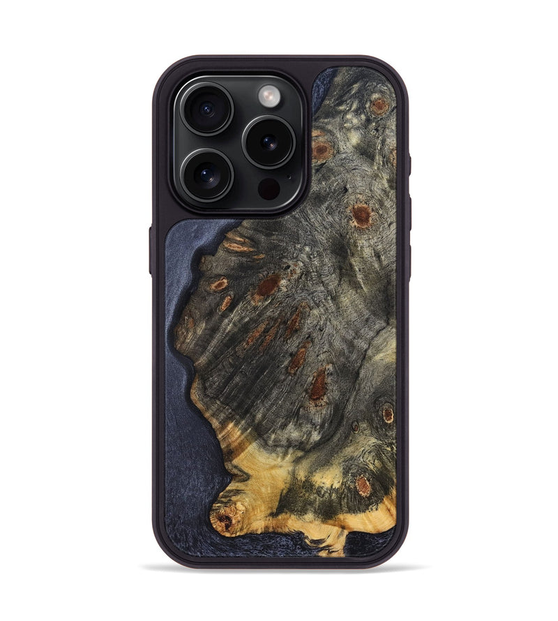 iPhone 15 Pro Wood Phone Case - Nori (Wood Burl, 831750)