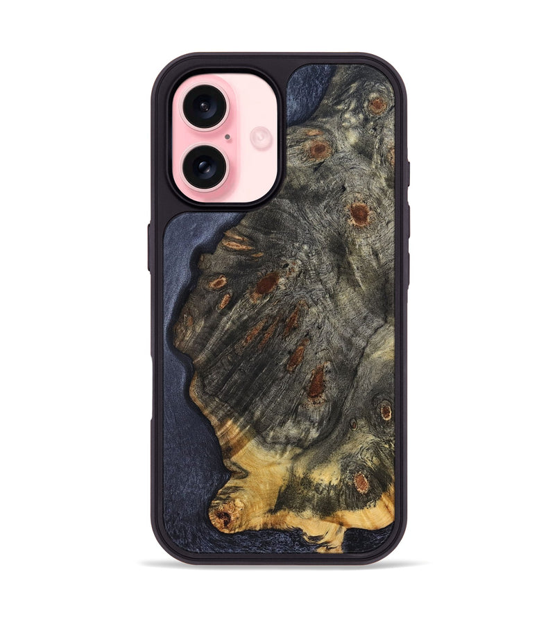 iPhone 16 Wood Phone Case - Nori (Wood Burl, 831750)