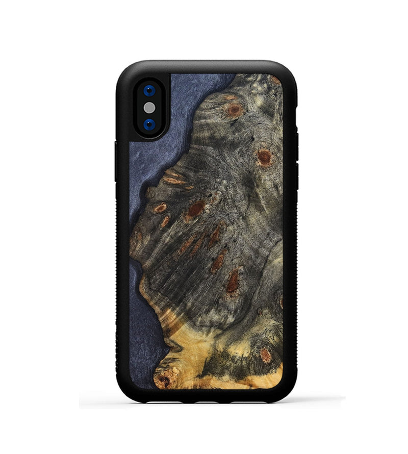 iPhone Xs Wood Phone Case - Nori (Wood Burl, 831750)