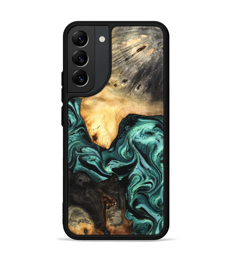 Galaxy S22 Plus Wood Phone Case - Damion (Green, 831767)