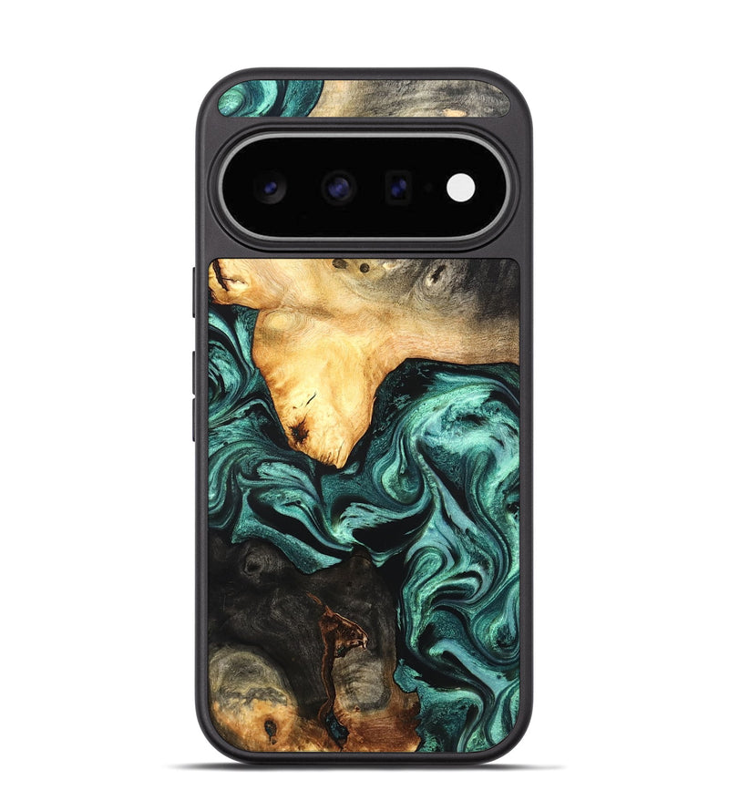 Pixel 11 Wood Phone Case - Damion (Green, 831767)