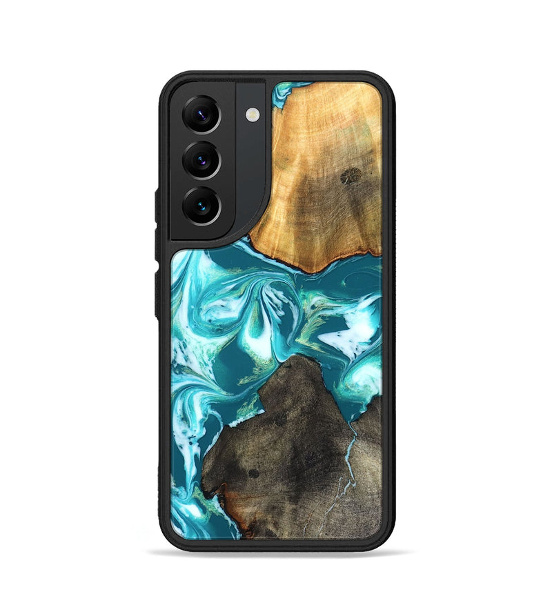 Galaxy S22 Wood Phone Case - Almeda (Green, 831768)