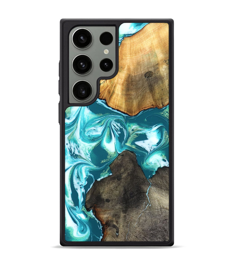 Galaxy S24 Ultra Wood Phone Case - Almeda (Green, 831768)