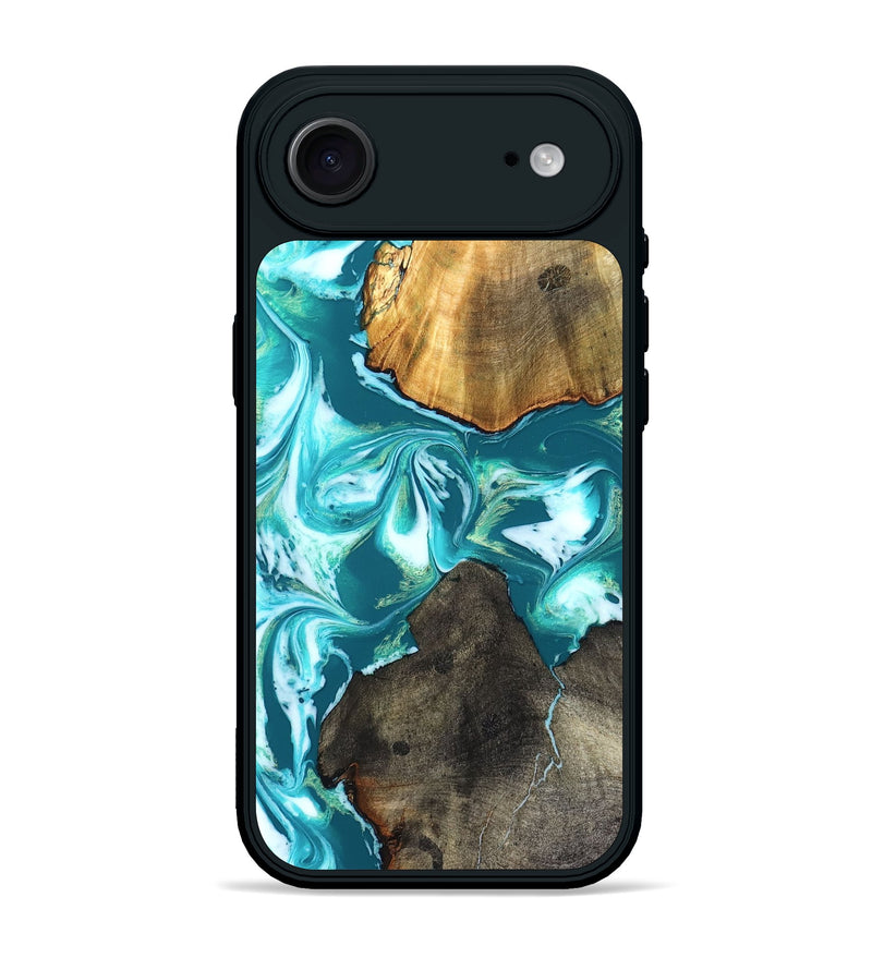 iPhone 17 Air Wood Phone Case - Almeda (Green, 831768)