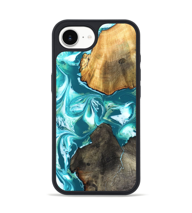 iPhone 17e Wood Phone Case - Almeda (Green, 831768)
