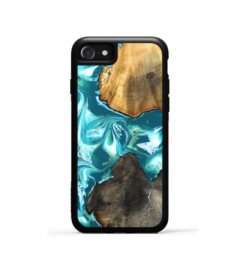 iPhone SE Wood Phone Case - Almeda (Green, 831768)