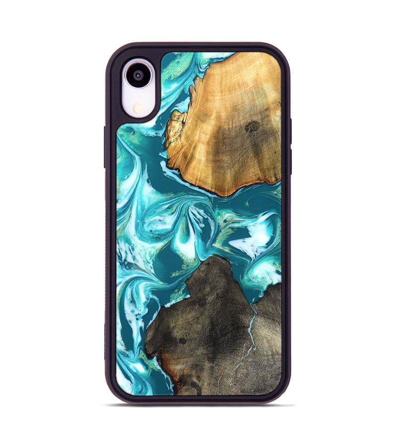 iPhone Xr Wood Phone Case - Almeda (Green, 831768)