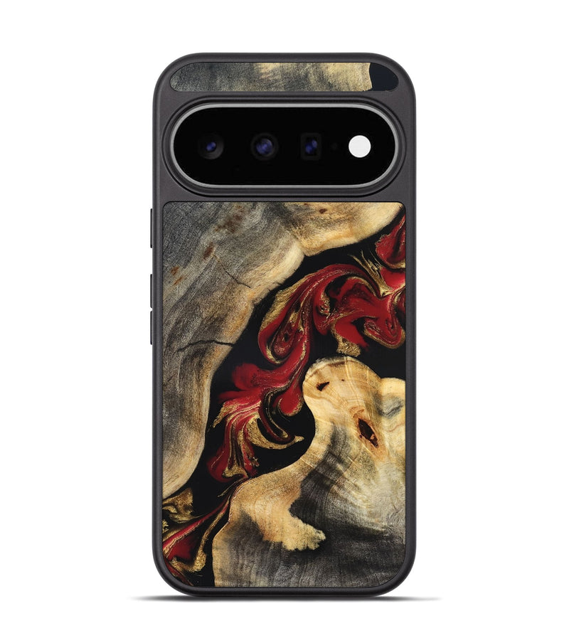 Pixel 11 Wood Phone Case - Yoselin (Red, 831769)