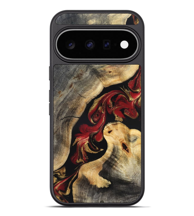 Pixel 11 Pro XL Wood Phone Case - Yoselin (Red, 831769)