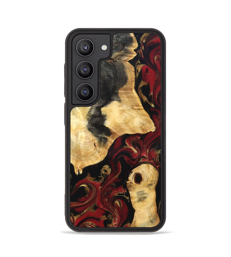 Galaxy S23 Wood Phone Case - Mariana (Red, 831770)