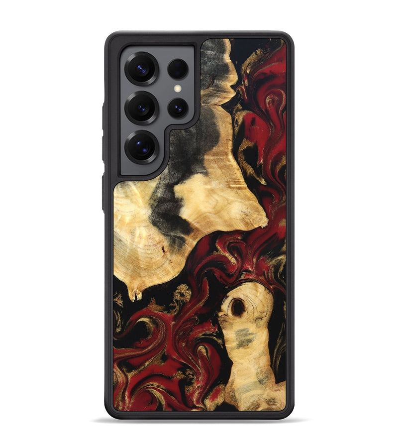Galaxy S25 Ultra Wood Phone Case - Mariana (Red, 831770)