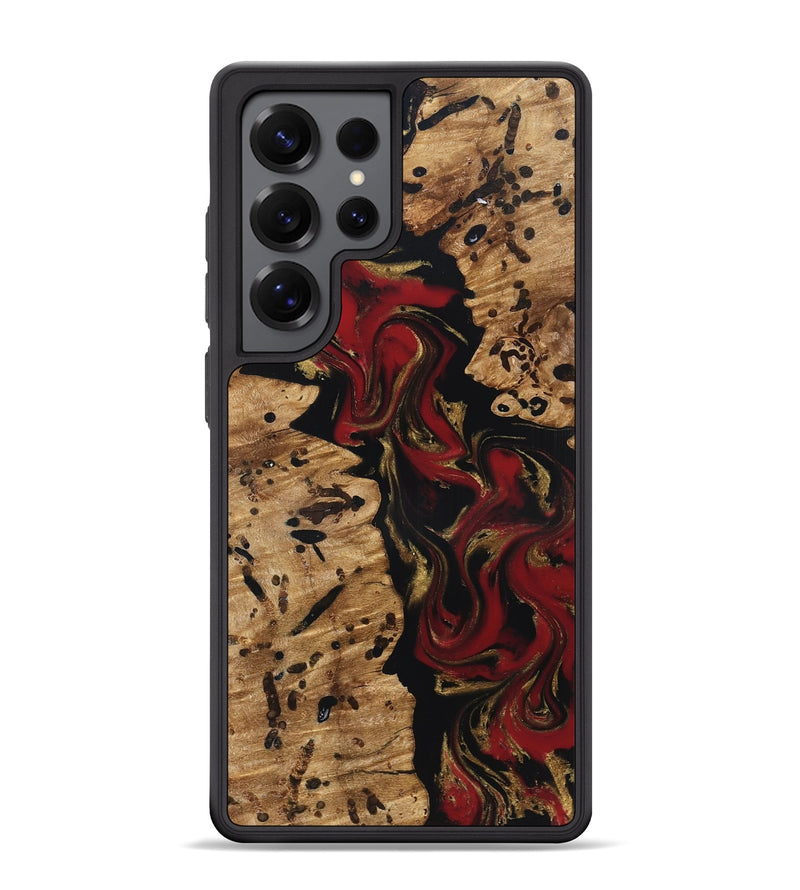 Galaxy S25 Ultra Wood Phone Case - Katlin (Red, 831771)