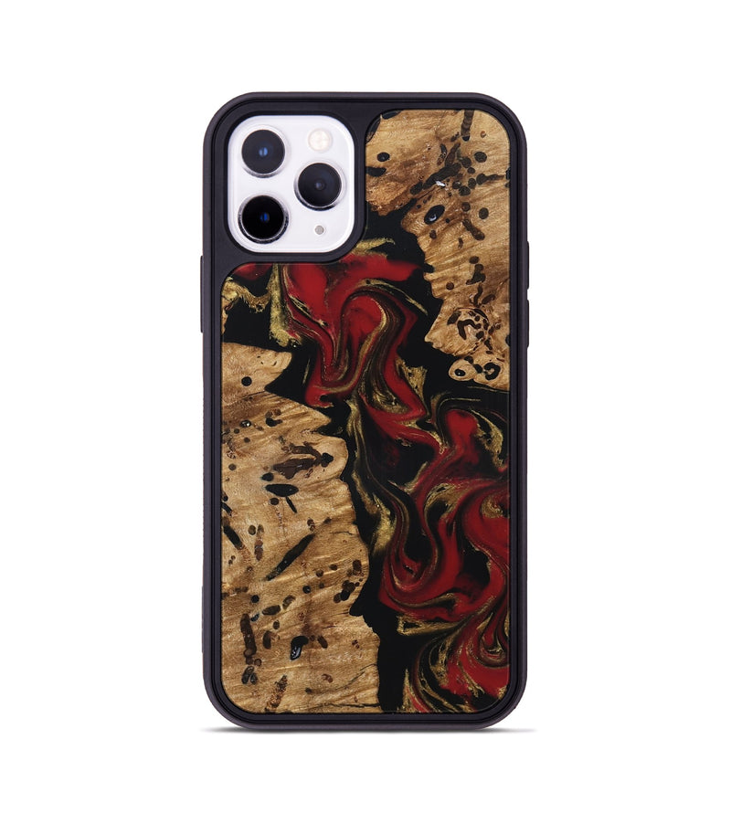 iPhone 11 Pro Wood Phone Case - Katlin (Red, 831771)