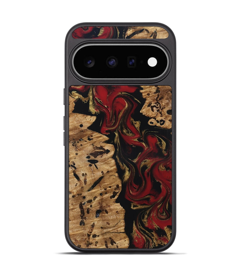 Pixel 11 Wood Phone Case - Katlin (Red, 831771)
