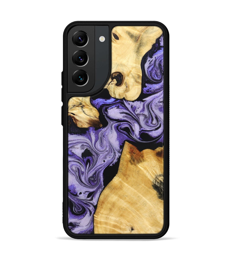 Galaxy S22 Plus Wood Phone Case - Hakeem (Purple, 831773)