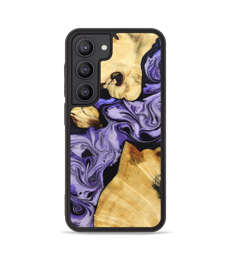 Galaxy S23 Wood Phone Case - Hakeem (Purple, 831773)