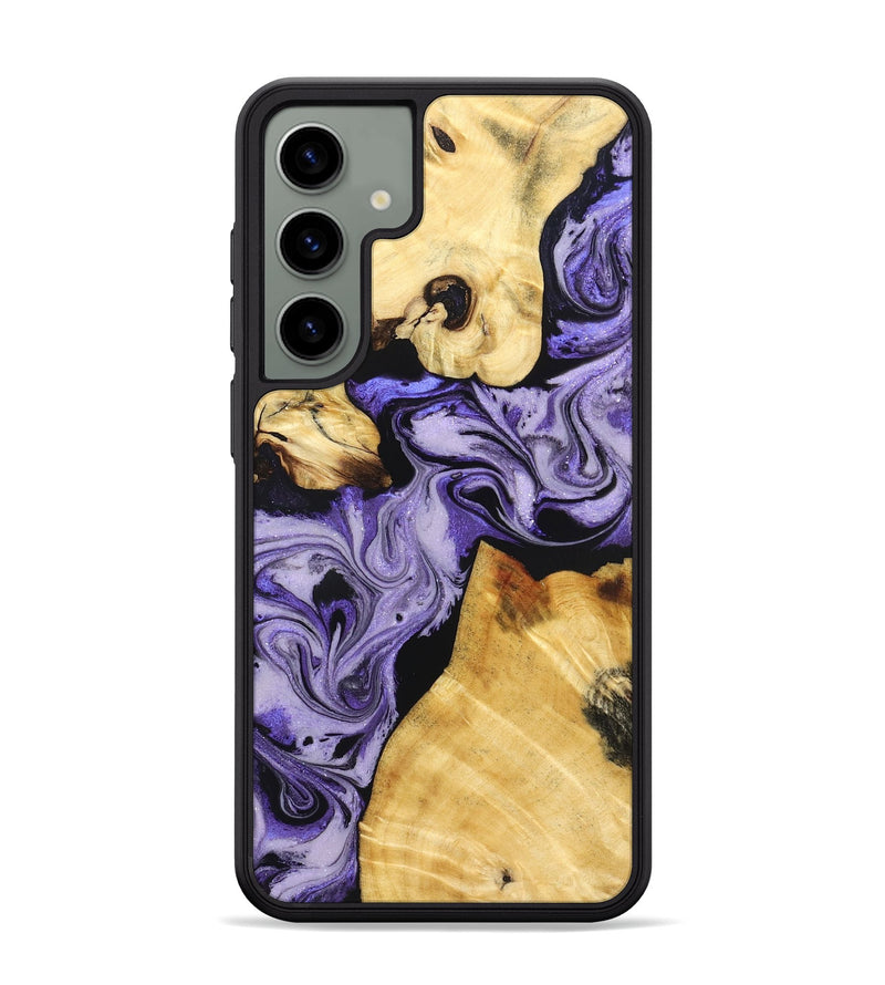 Galaxy S24 Plus Wood Phone Case - Hakeem (Purple, 831773)