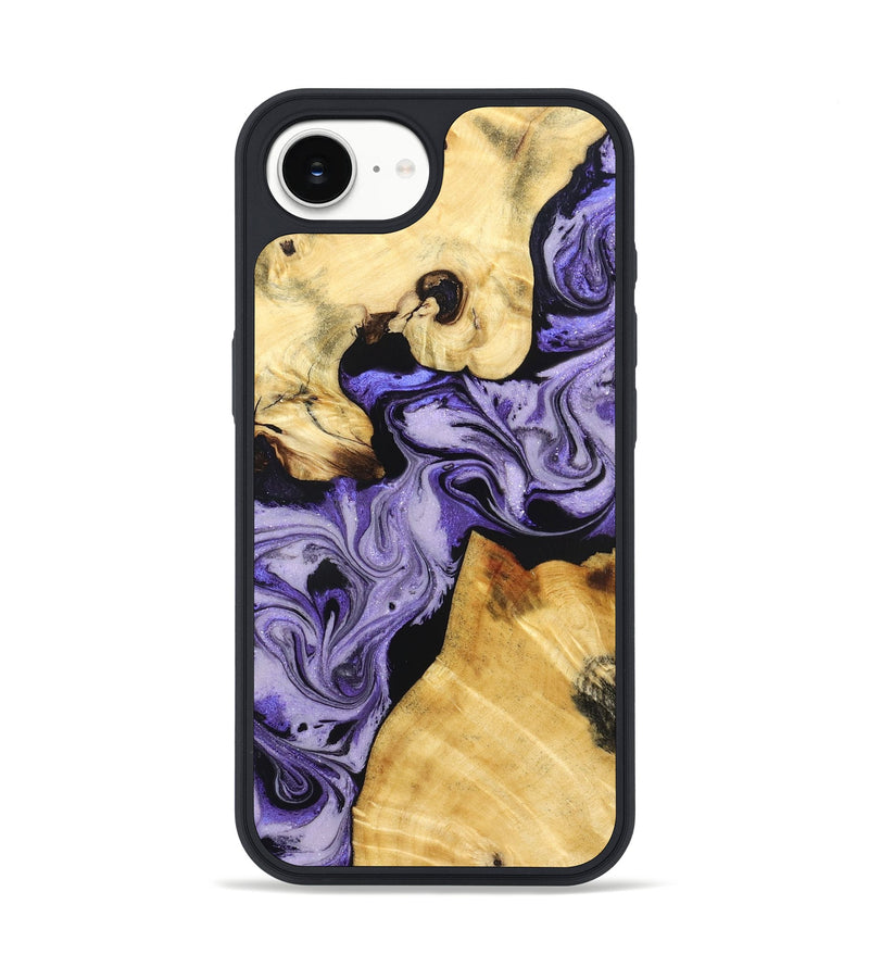 iPhone 17e Wood Phone Case - Hakeem (Purple, 831773)