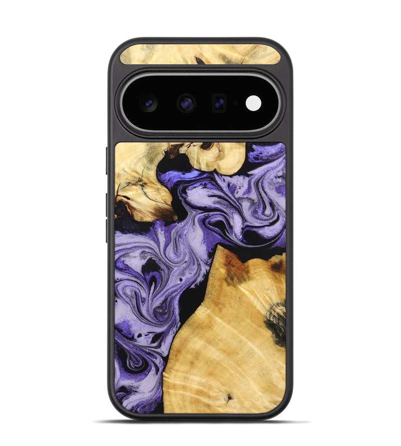 Pixel 11 Wood Phone Case - Hakeem (Purple, 831773)