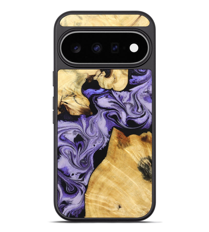 Pixel 11 Pro XL Wood Phone Case - Hakeem (Purple, 831773)