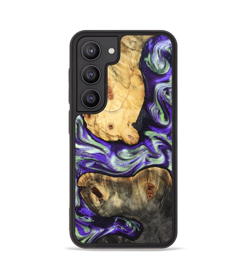 Galaxy S23 Wood Phone Case - Burt (Purple, 831774)