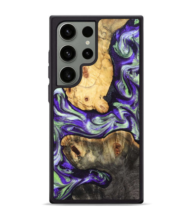 Galaxy S24 Ultra Wood Phone Case - Burt (Purple, 831774)