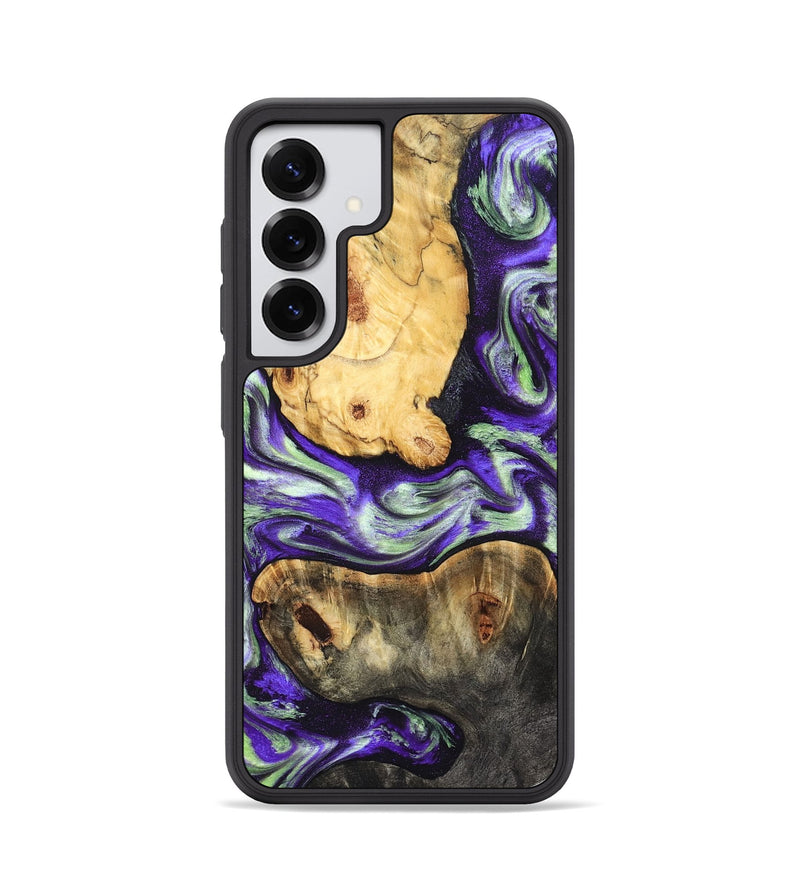 Galaxy S25 Wood Phone Case - Burt (Purple, 831774)