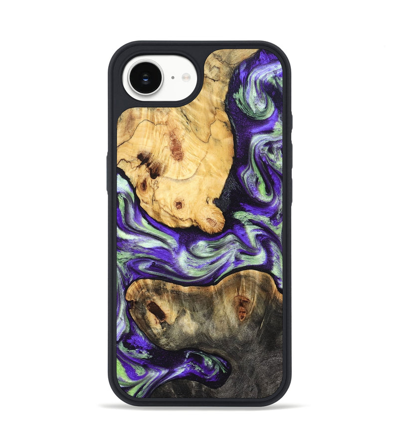 iPhone 16e Wood Phone Case - Burt (Purple, 831774)