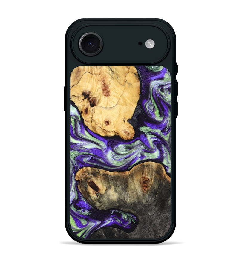 iPhone 17 Air Wood Phone Case - Burt (Purple, 831774)