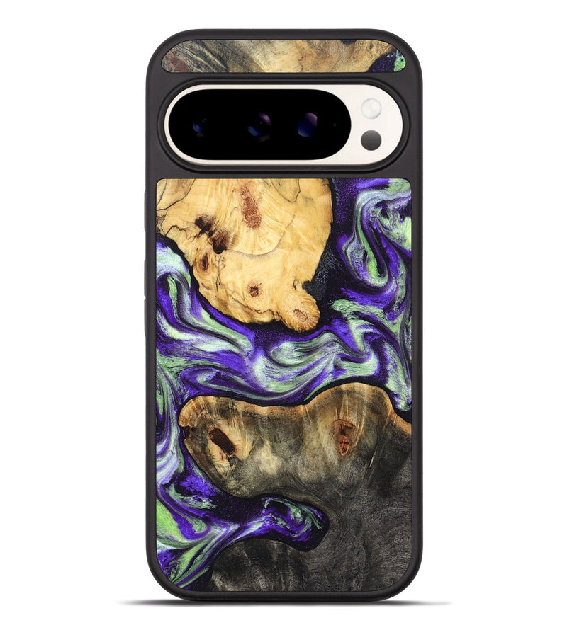 Pixel 9 Pro XL Wood Phone Case - Burt (Purple, 831774)