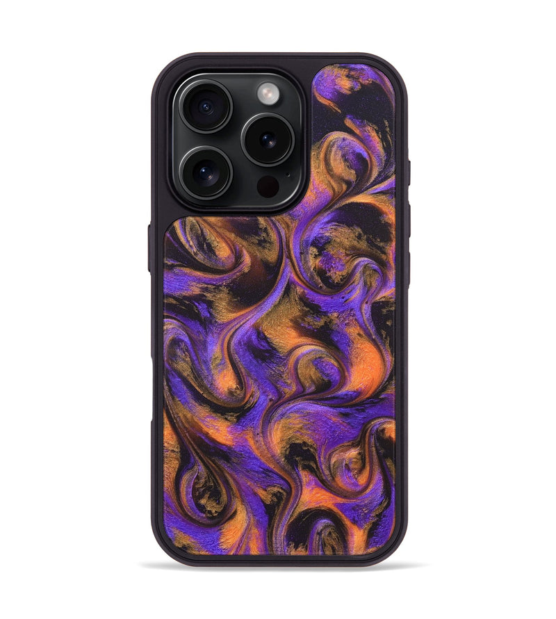 iPhone 16 Pro ResinArt Phone Case - Emerie (Purple, 831775)