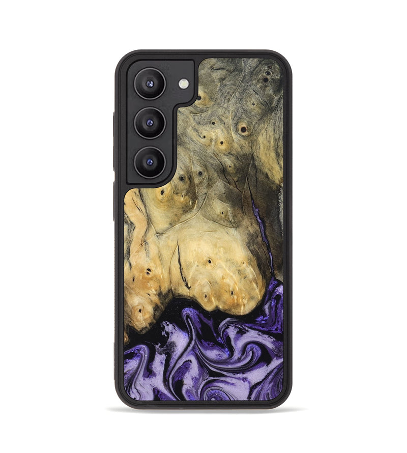 Galaxy S23 Wood Phone Case - Andres (Purple, 831776)