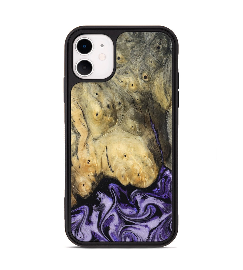 iPhone 11 Wood Phone Case - Andres (Purple, 831776)