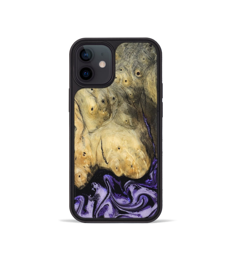 iPhone 12 mini Wood Phone Case - Andres (Purple, 831776)