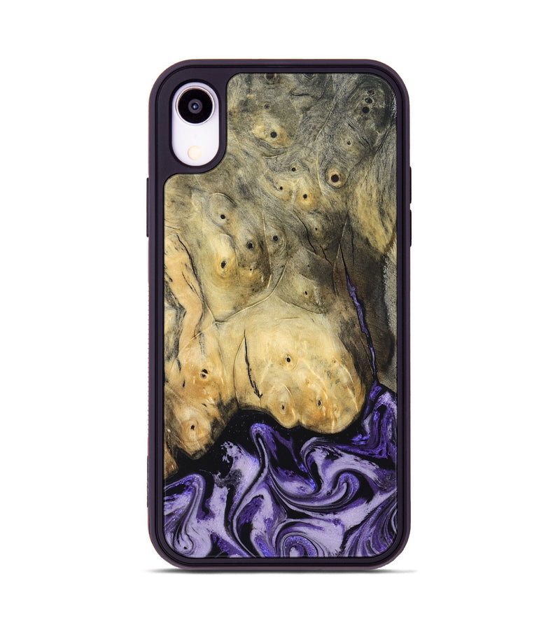 iPhone Xr Wood Phone Case - Andres (Purple, 831776)