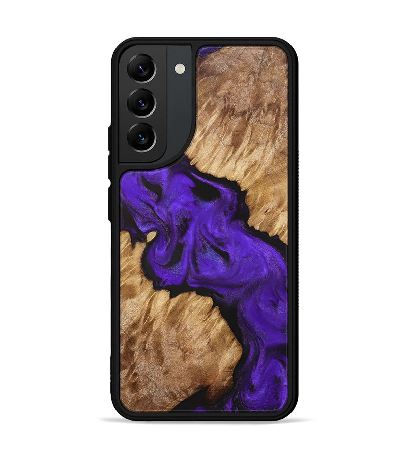 Galaxy S22 Plus Wood Phone Case - Helene (Purple, 831777)