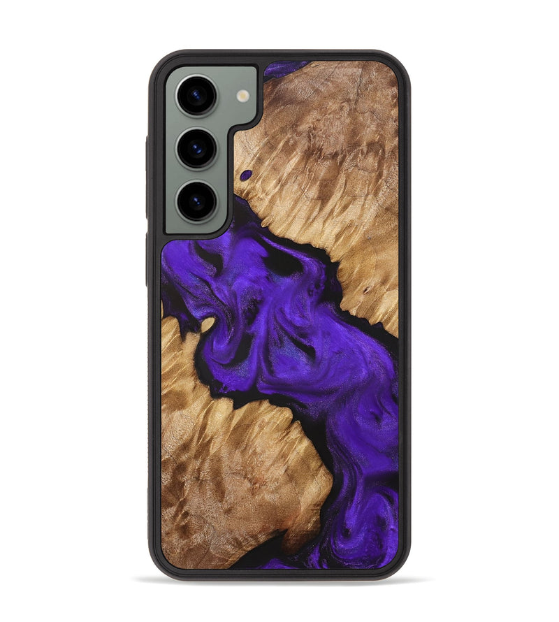 Galaxy S23 Plus Wood Phone Case - Helene (Purple, 831777)