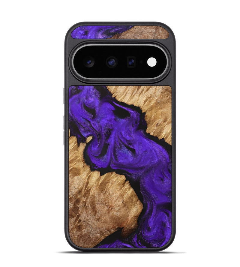 Pixel 11 Pro Wood Phone Case - Helene (Purple, 831777)