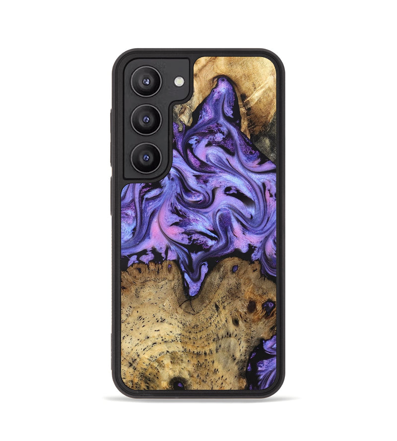 Galaxy S23 Wood Phone Case - Deloris (Purple, 831778)