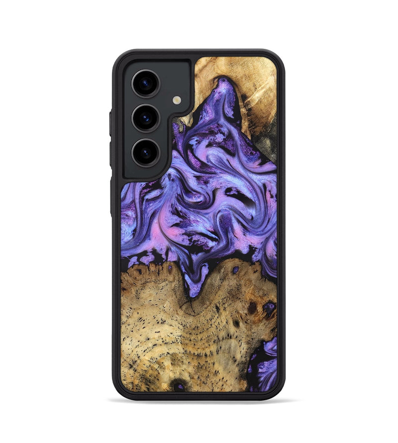 Galaxy S24 Wood Phone Case - Deloris (Purple, 831778)