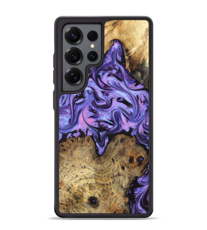 Galaxy S25 Ultra Wood Phone Case - Deloris (Purple, 831778)